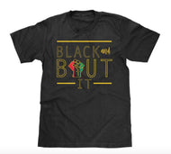 (YOUTH) unisex T-shirts- BLACK AND BOUT IT