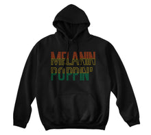 Load image into Gallery viewer, Hoodie unisex-MELANIN POPPIN
