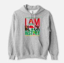 Load image into Gallery viewer, Hoodie unisex- I AM BLACK HISTORY
