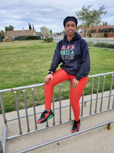 Load image into Gallery viewer, Hoodie unisex-BLACK MIXED WITH HELLA BLACK
