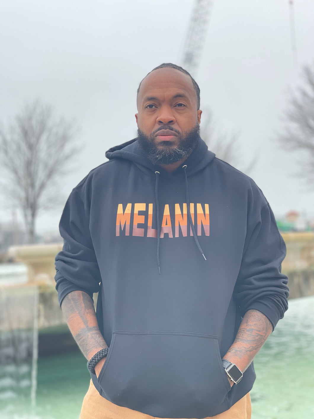 Hoodie adult unisex-MELANIN