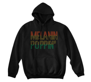 (YOUTH) unisex Hoodie-MELANIN POPPIN
