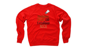 Crewneck unisex Sweatshirt-MELANIN SPICE AND EVERYTHING NICE