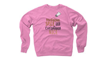 Load image into Gallery viewer, Crewneck unisex Sweatshirt-MELANIN SPICE AND EVERYTHING NICE
