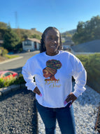 Crewneck unisex Sweatshirt- GOD SENT
